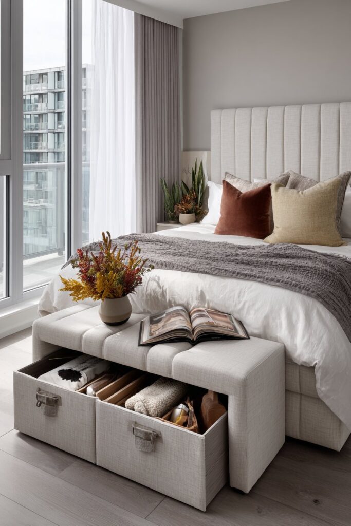 Spacious Master Retreat with Reading Corner