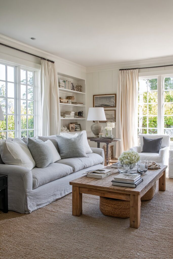 Classic Comfort with Soft Grey Sophistication