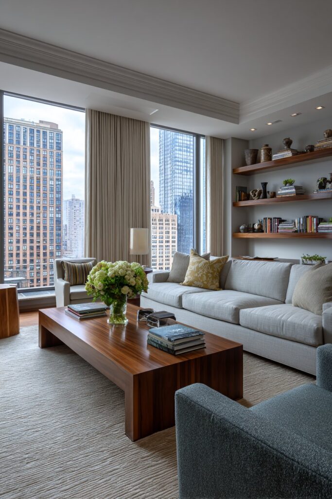 Classic Comfort with Soft Grey Sophistication