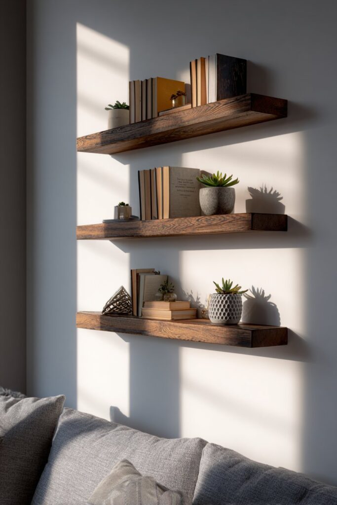 Modern Minimalist Walnut Sophistication