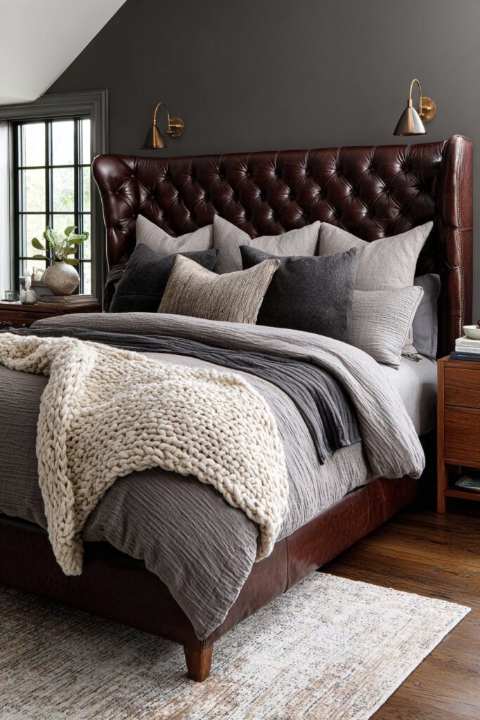 Layered Luxury Chocolate and Charcoal