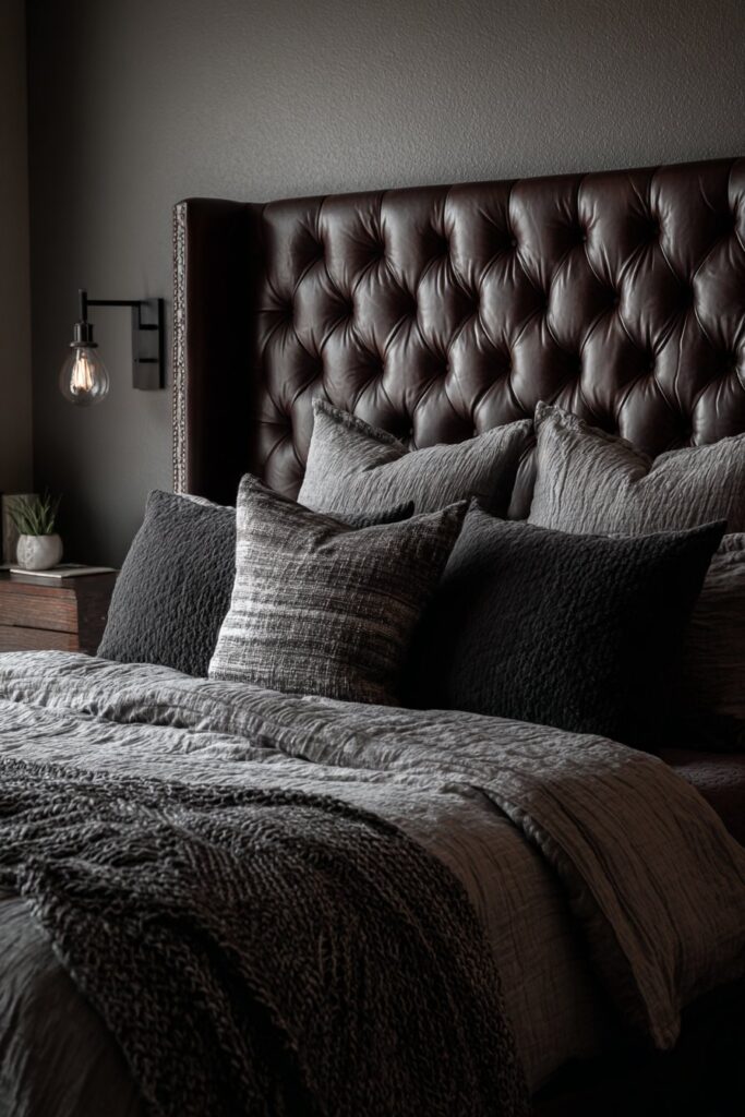 Layered Luxury Chocolate and Charcoal