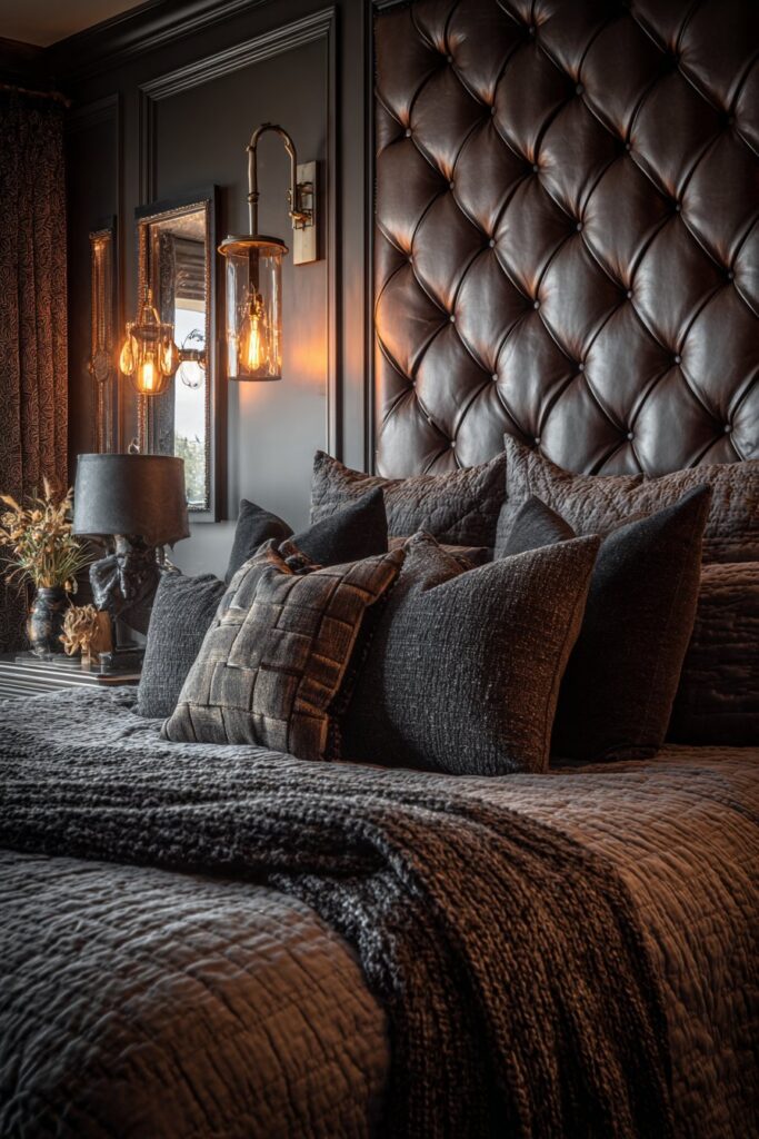 Layered Luxury Chocolate and Charcoal