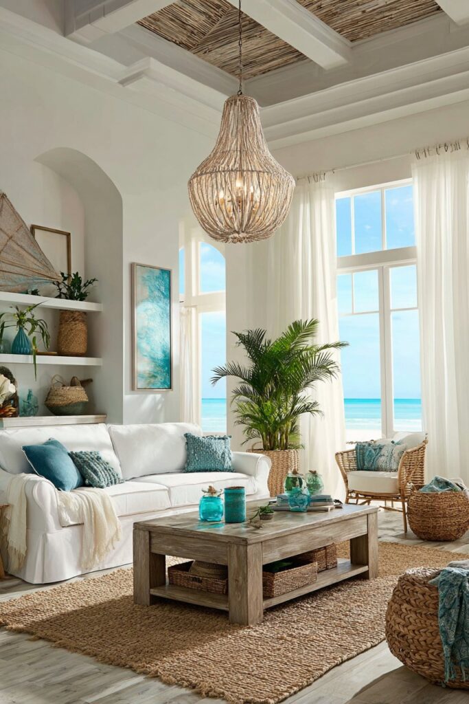 Coastal-Inspired Serenity with Relaxed Sophistication