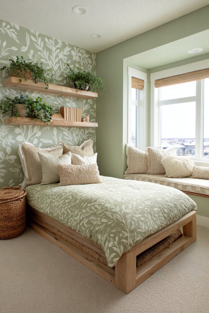 Biophilic Nature Retreat with Organic Serenity