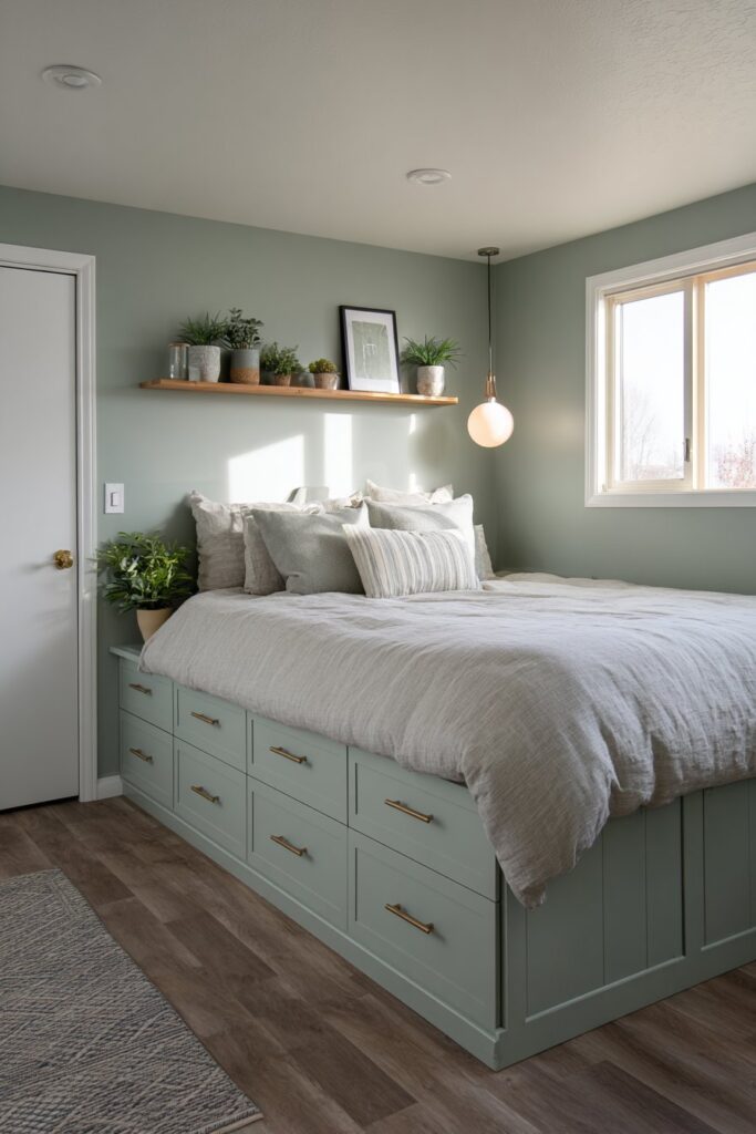 The Captain's Bed Storage Integration