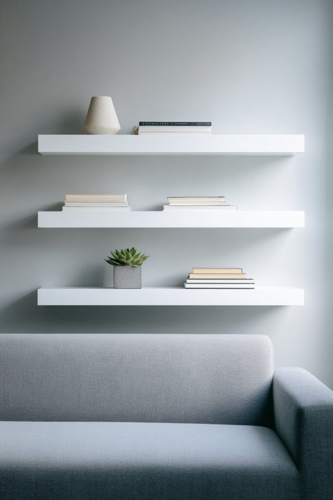 Ultra-Minimalist White Lacquer Precision