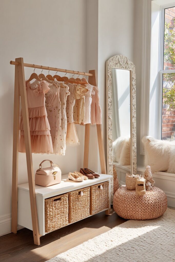  Dress-Up and Play Area with Functional Storage