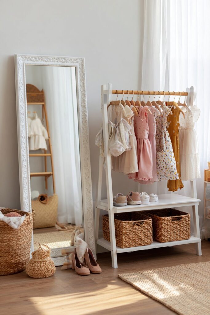  Dress-Up and Play Area with Functional Storage