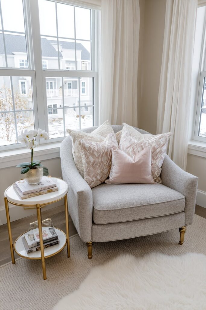 Intimate Bedroom Seating Area