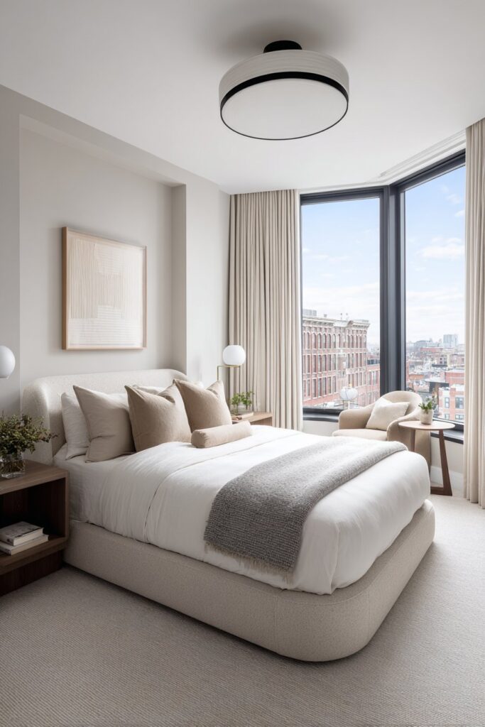 Minimalist Zen-Like Master Bedroom