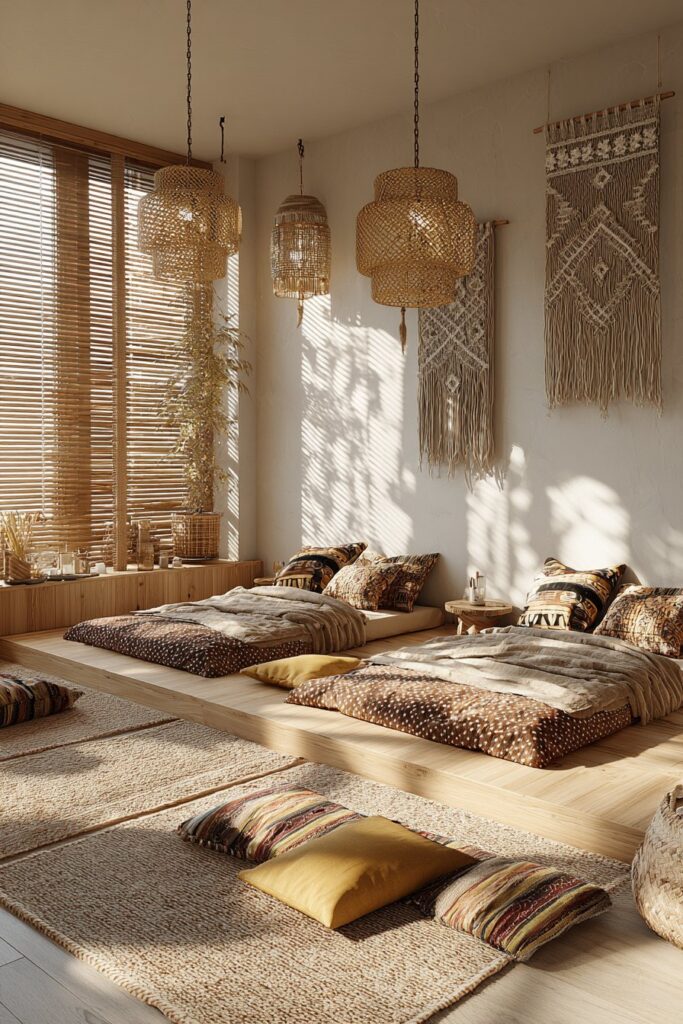 Bohemian Eclectic Shared Children's Room