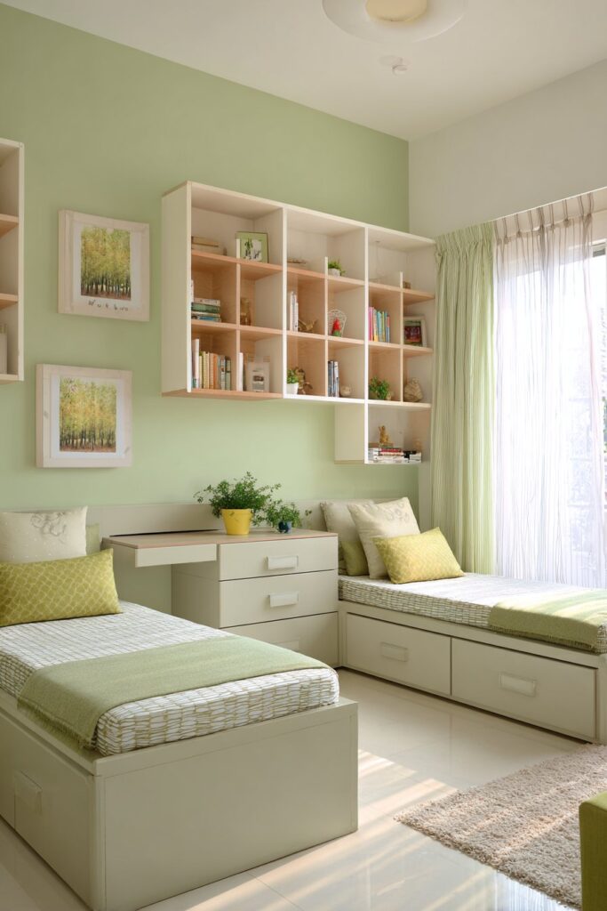 Contemporary Adaptable Growth-Friendly Bedroom