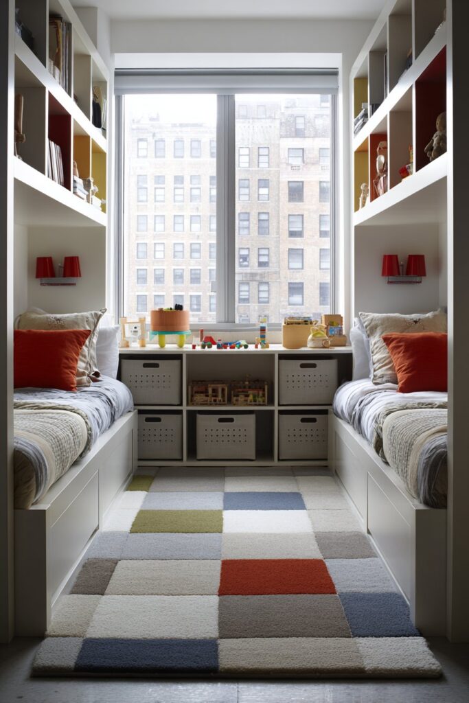 Harmonious Shared Children's Room