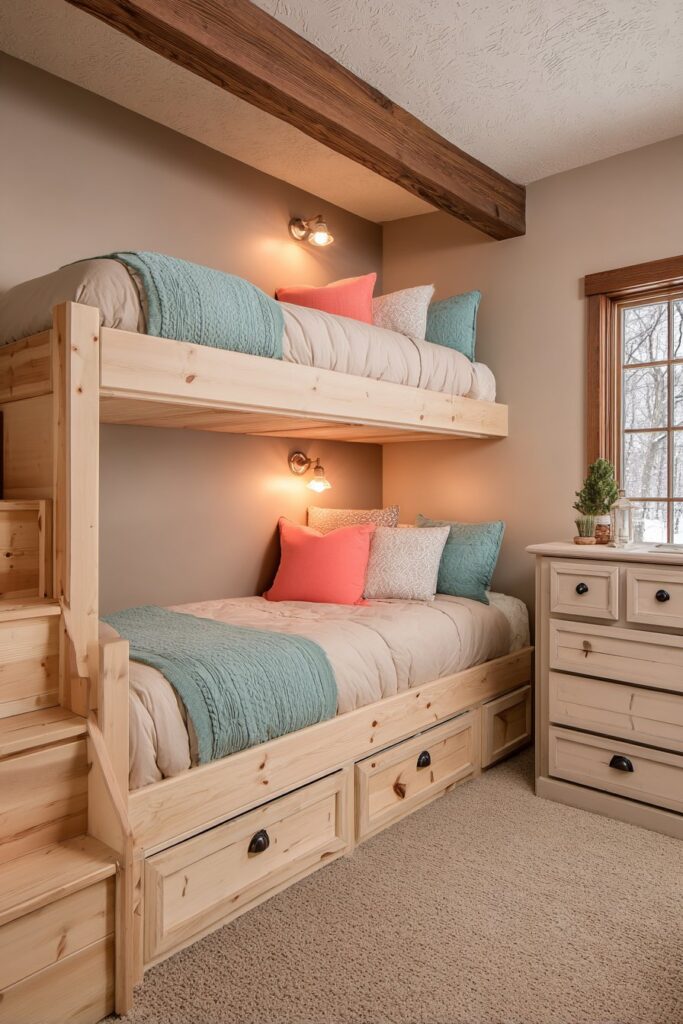 Space-Saving Bunk Bed Innovation