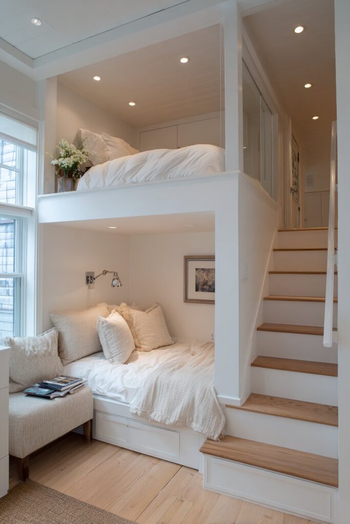 The Elevated Living Solution with Lofted Sleeping Platform