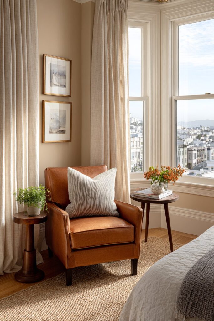 Golden Hour Reading Nook Sanctuary