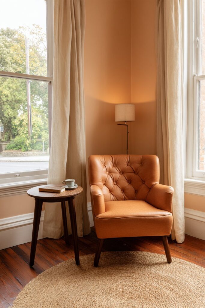 Golden Hour Reading Nook Sanctuary