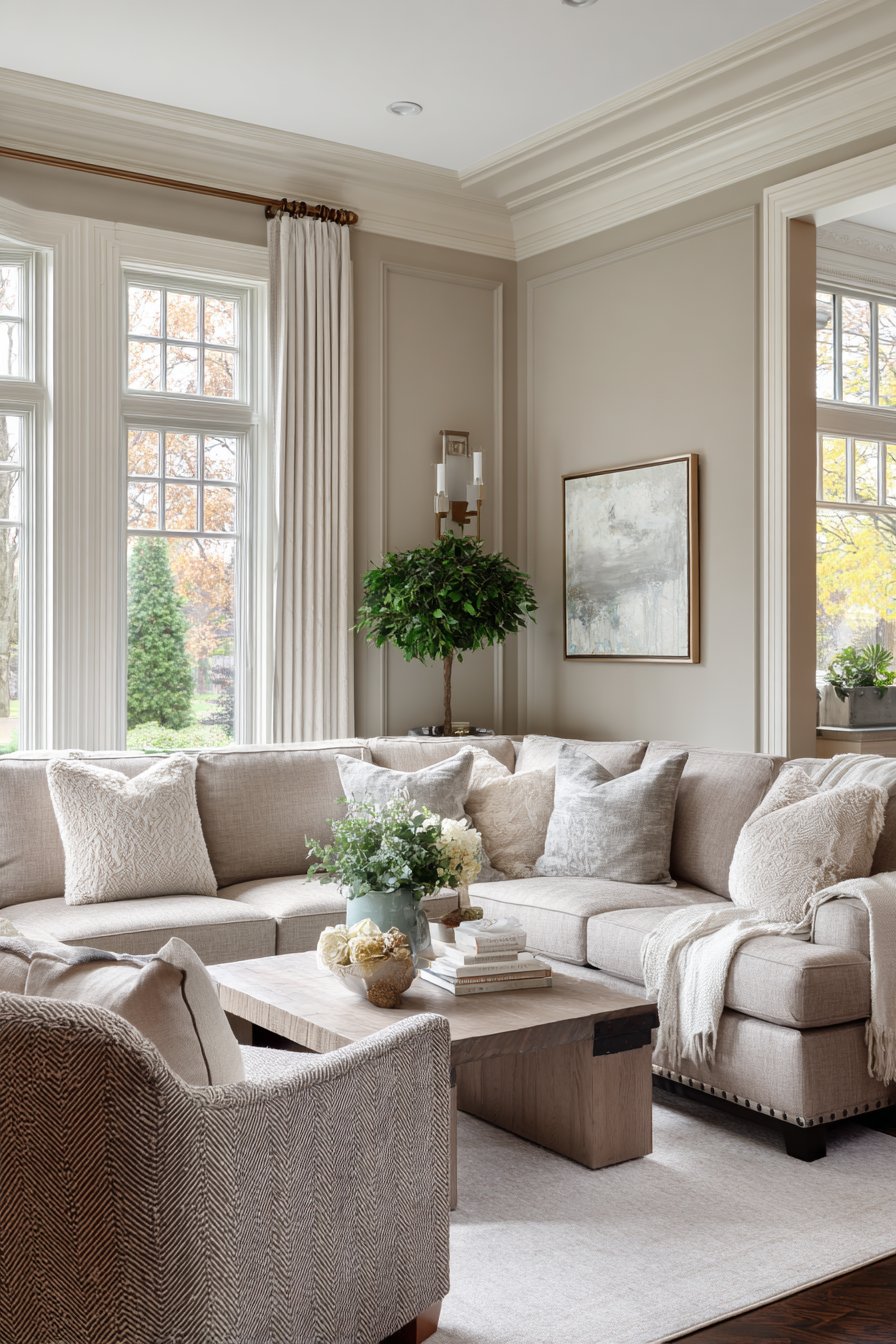 Comfortable Elegance Through Thoughtful Furniture Arrangement