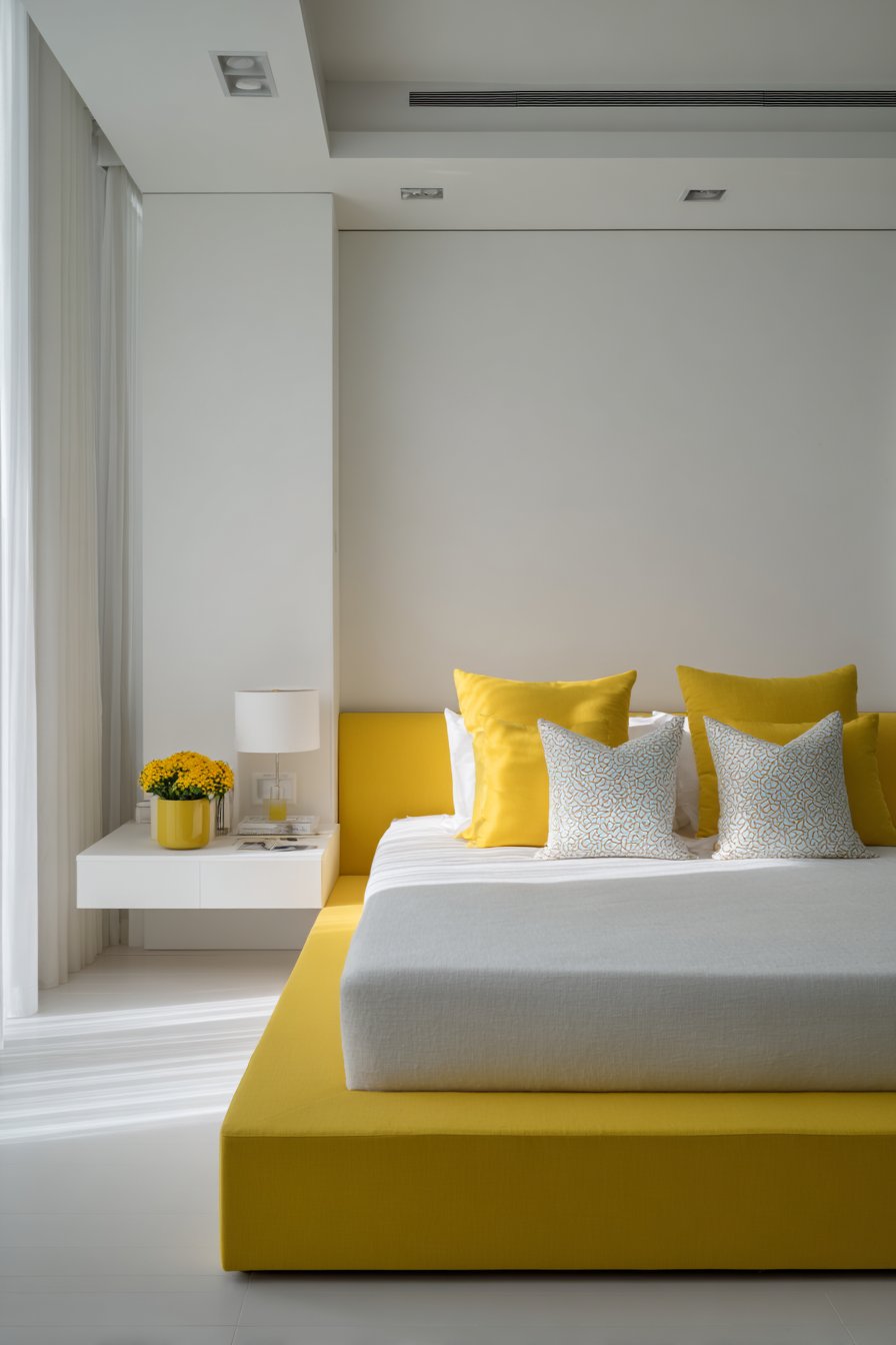 Modern Minimalist Mustard Statement