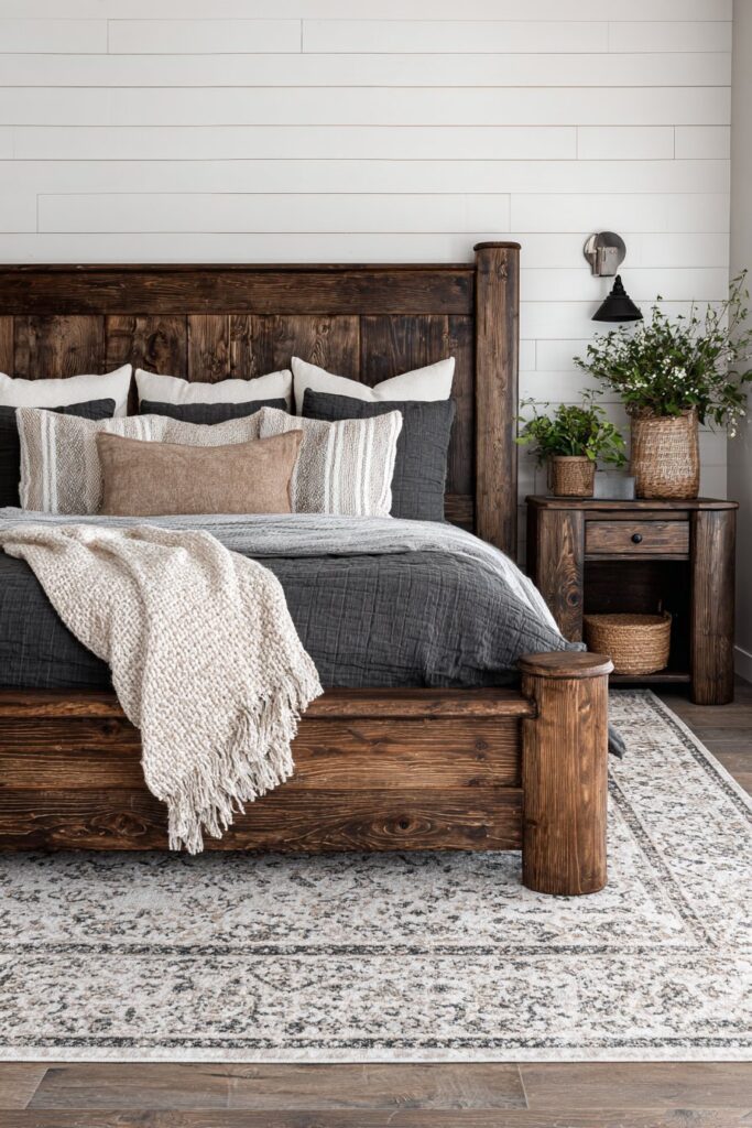 Modern Farmhouse Safety-Conscious Master Bedroom