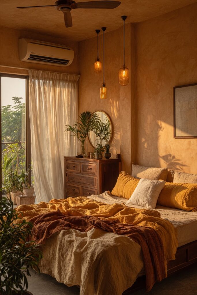 Terracotta Embrace with Vintage Warmth