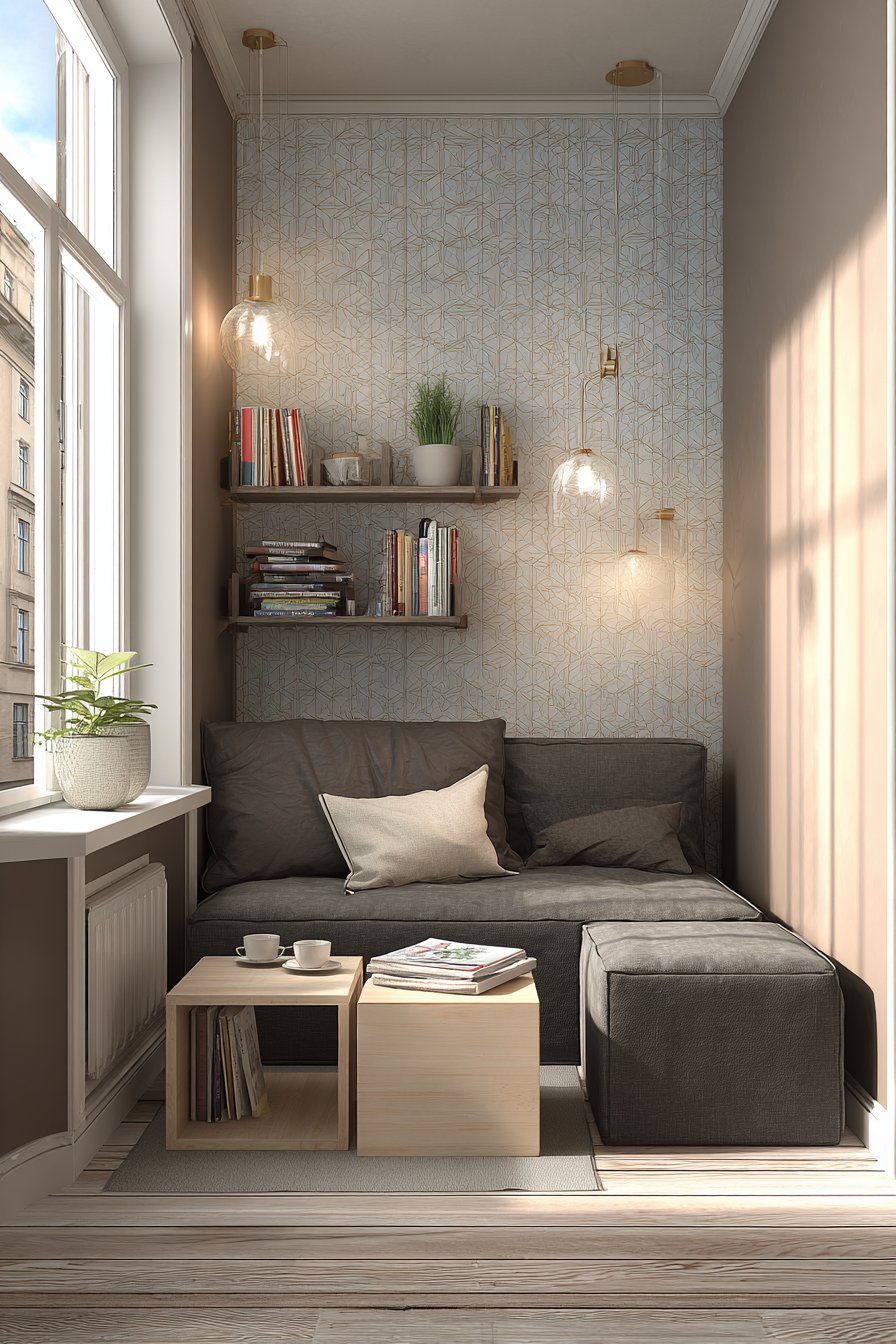 Space-Efficient Small Apartment Design