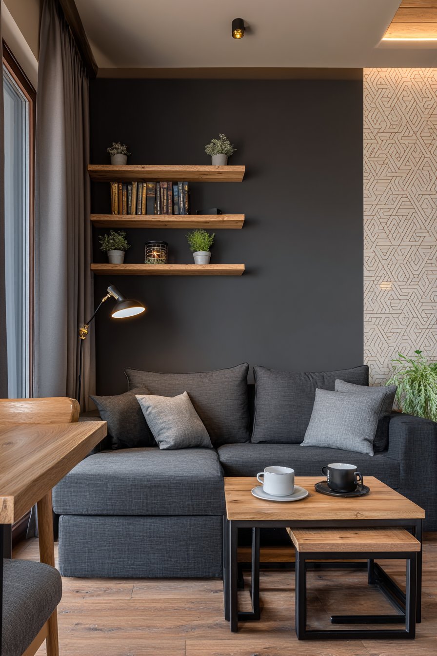 Space-Efficient Small Apartment Design