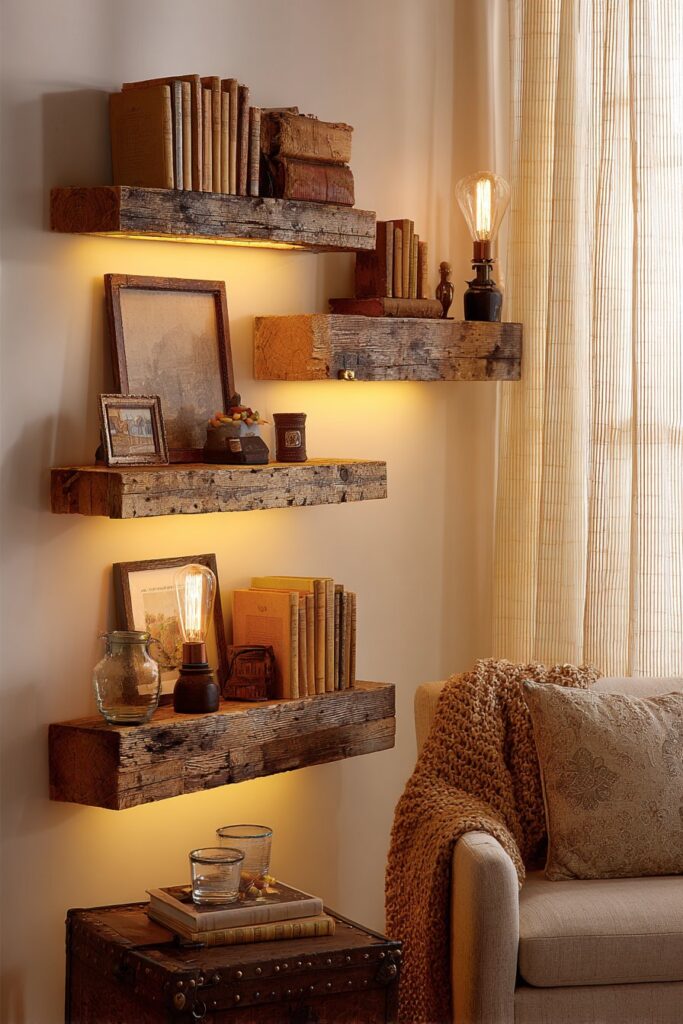 Rustic Reclaimed Wood Character