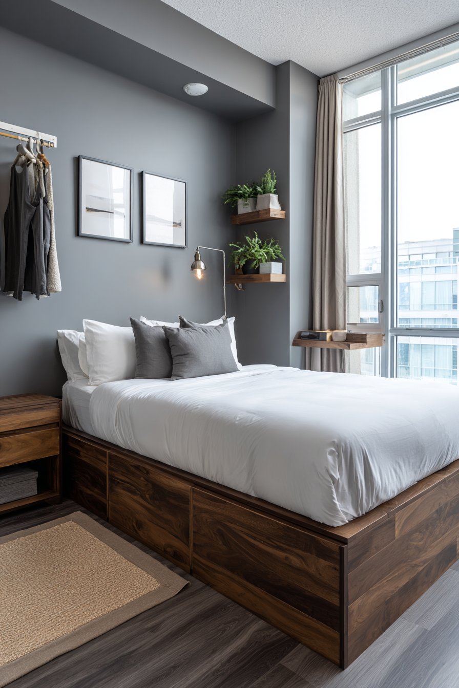 The Bedroom That Conquers Clutter with Style