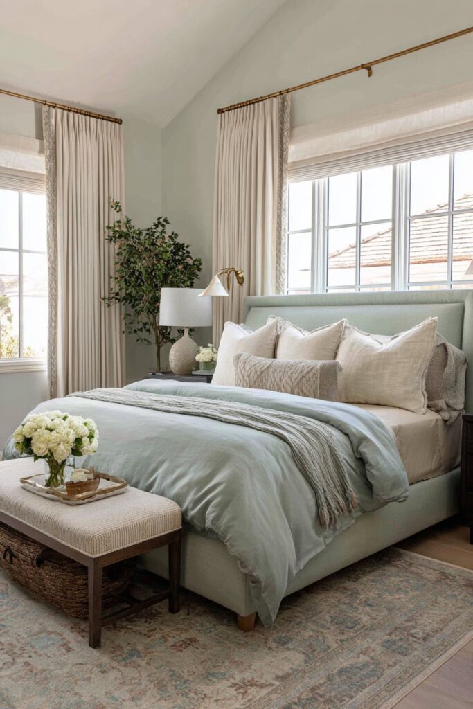 The Serene Sage Green Sanctuary