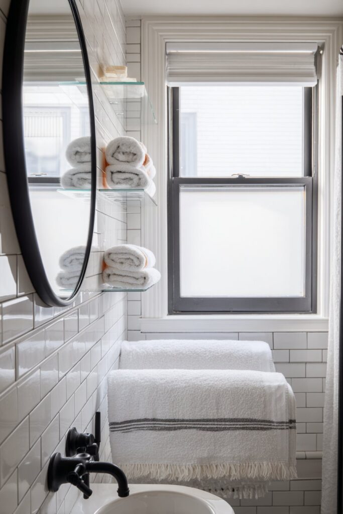 Recessed Storage and Angular Efficiency