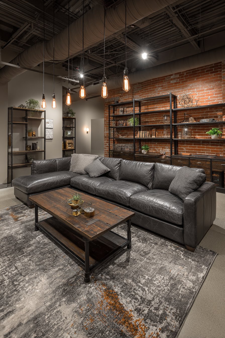  Industrial Loft with Raw Materials