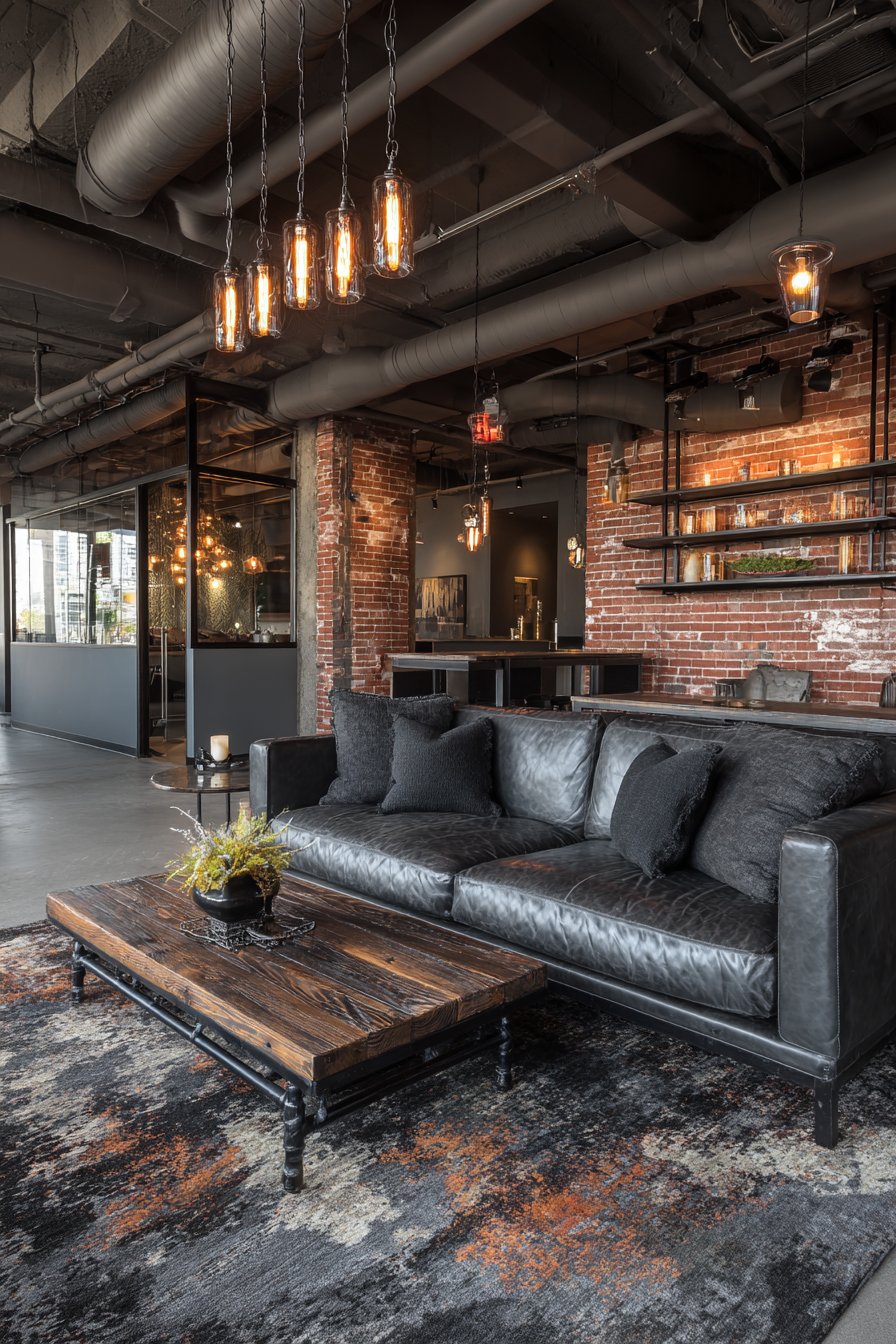 Industrial Loft with Raw Materials