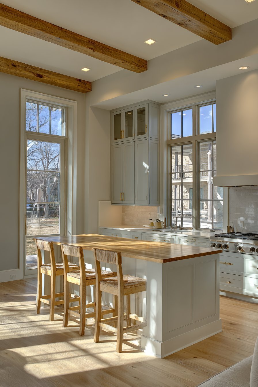 Modern Farmhouse with Breakfast Bar