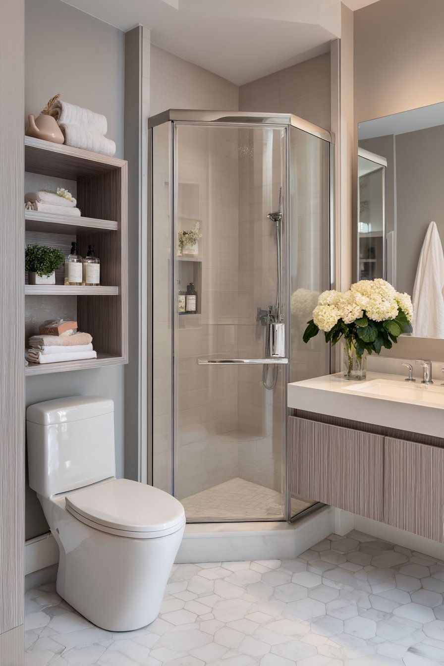 The Bathroom Where Transparency Creates Space