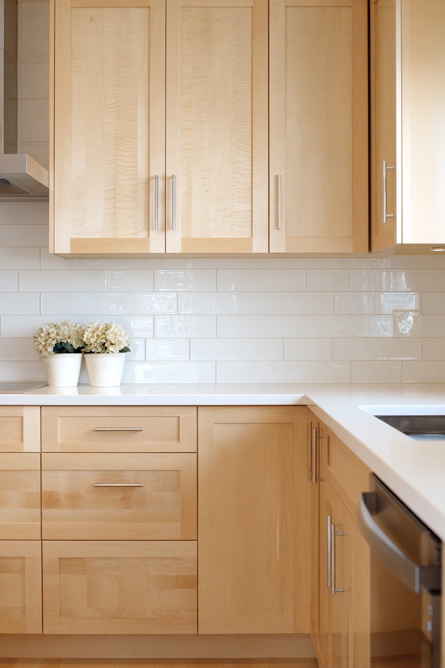 Scandinavian-Inspired Birch Kitchen with Nordic Simplicity