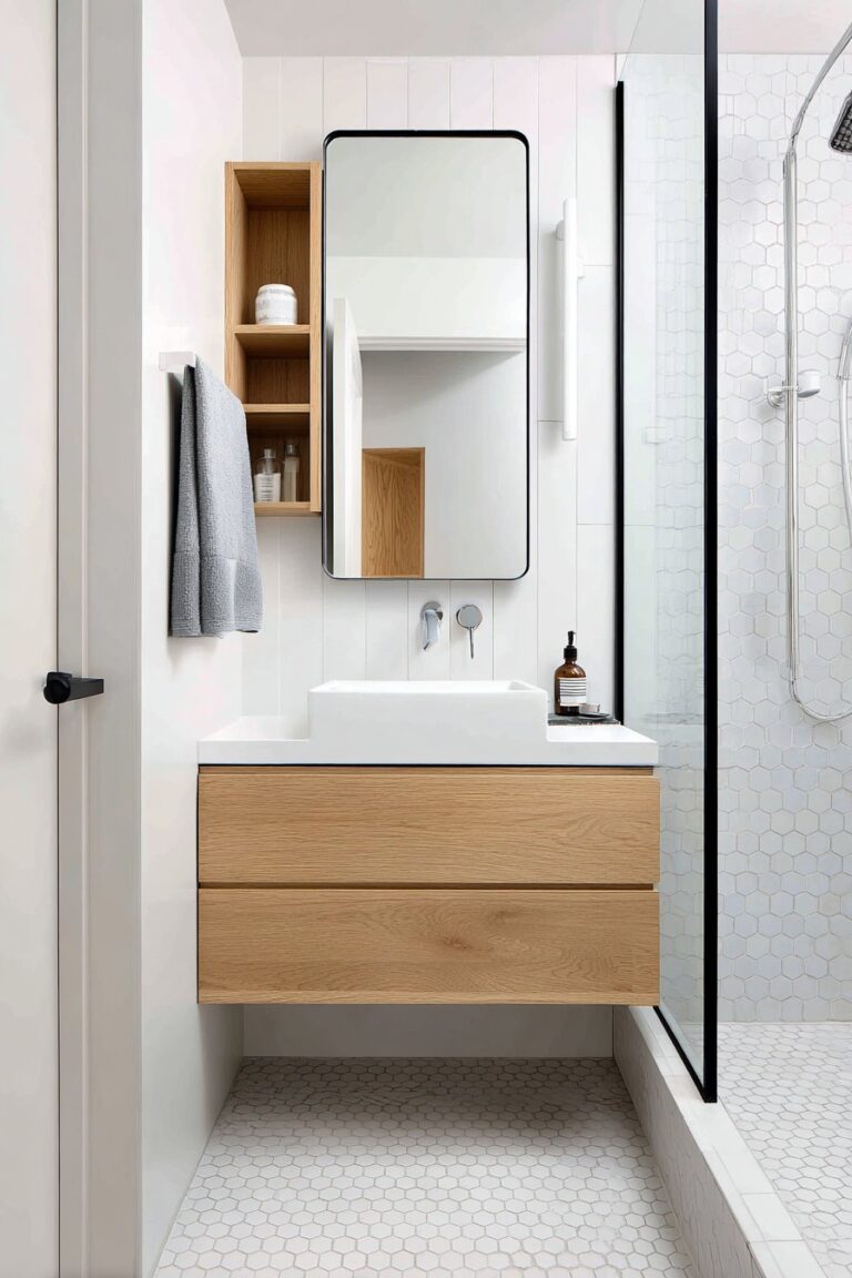 10 Minimalist Small Bathroom Ideas: Designs For Serene Space Minimalist Small Bathrooms Ideas