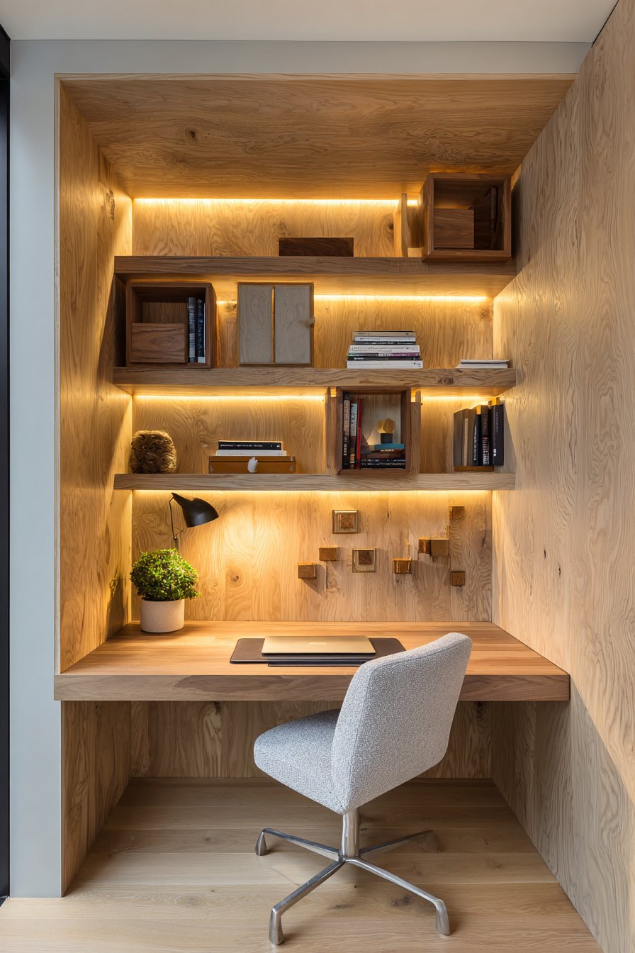 The Closet-Turned-Office Innovation