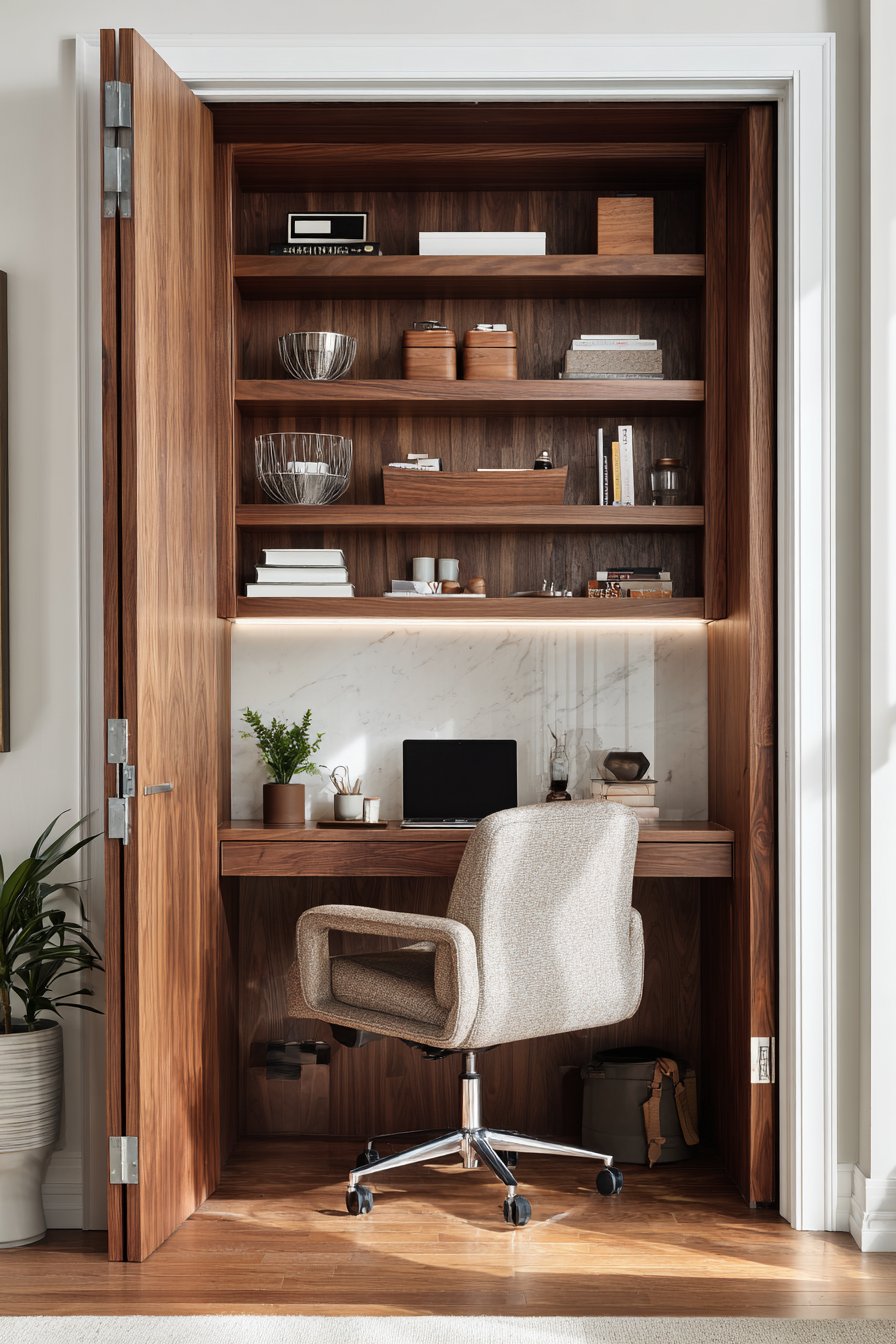 The Closet-Turned-Office Innovation