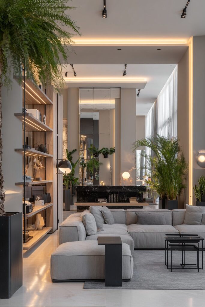 Contemporary Modular Flexibility with Sage Green Serenity