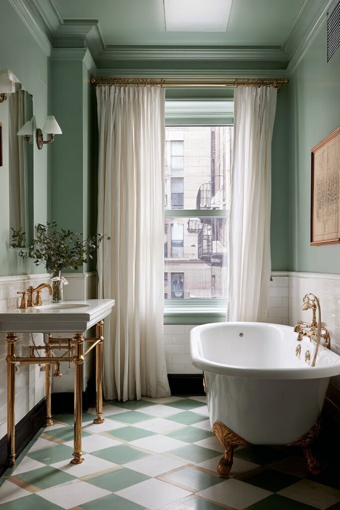 Traditional Clawfoot Tub Charm