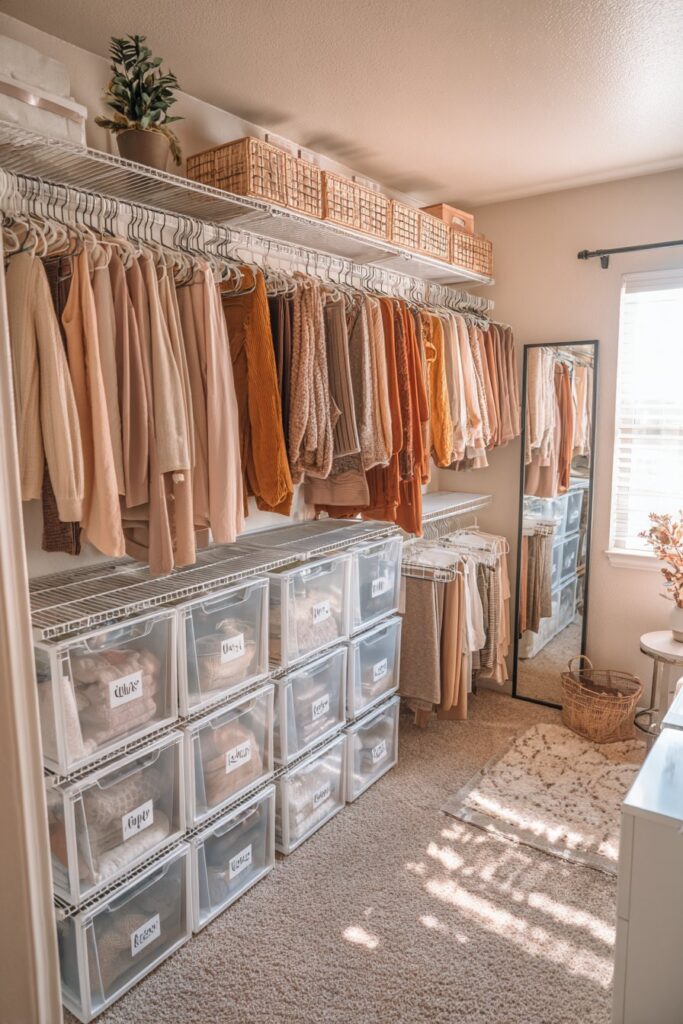 Practical Closet Organization System for Daily Efficiency