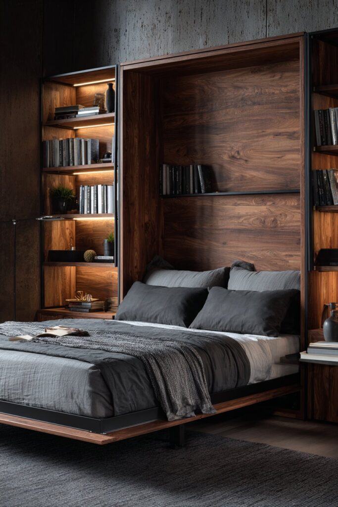 Space-Saving Murphy Bed Innovation