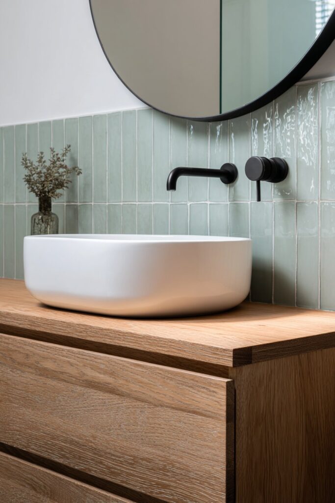 Contemporary Artisanal Tile Feature