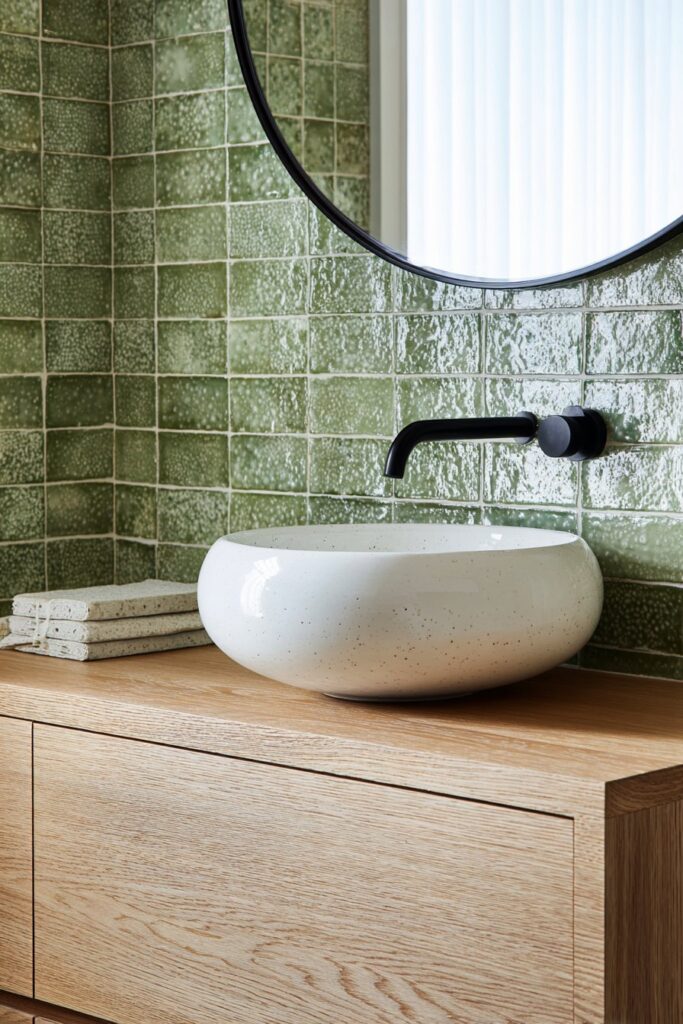 Contemporary Artisanal Tile Feature