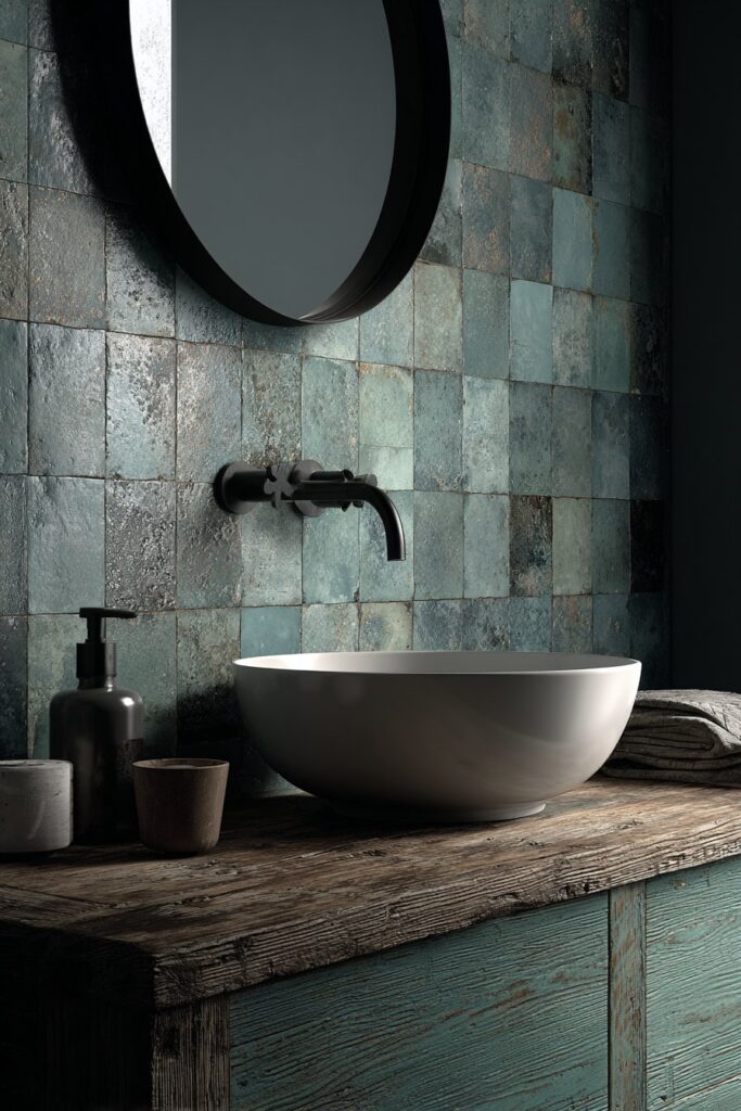 Contemporary Artisanal Tile Feature
