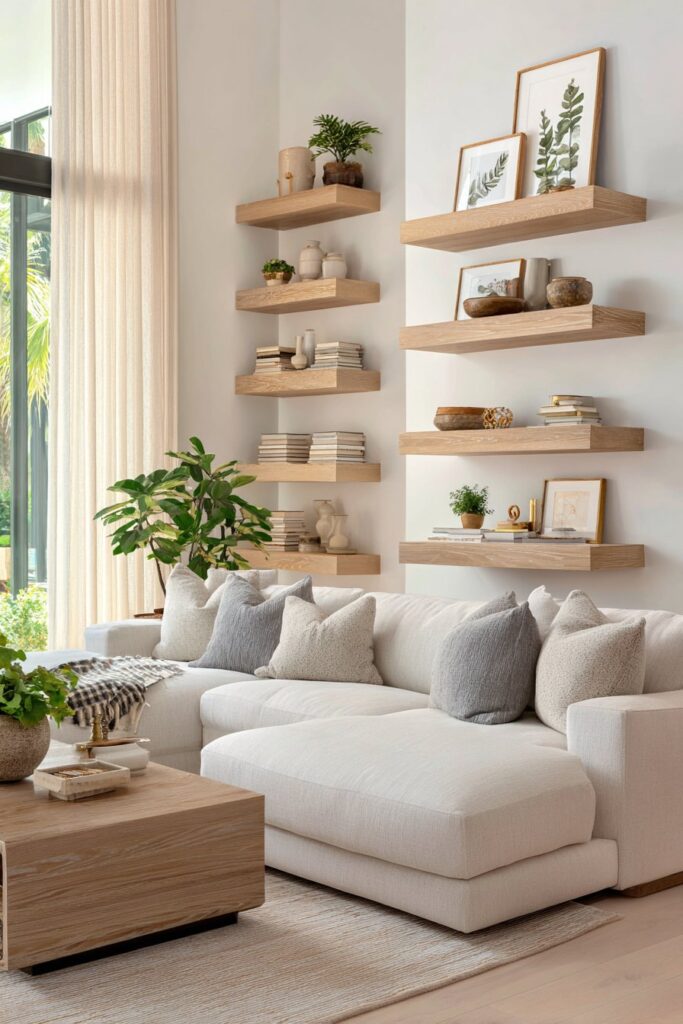 Transitional Gallery Wall Effect