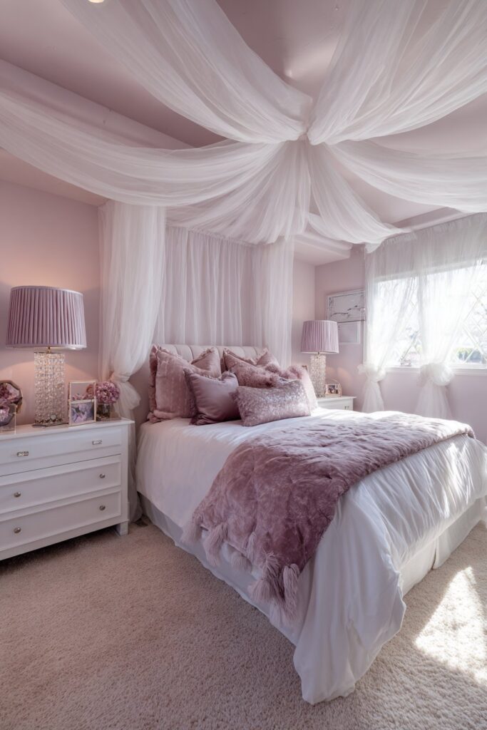  Dreamy Canopy Bed Centerpiece