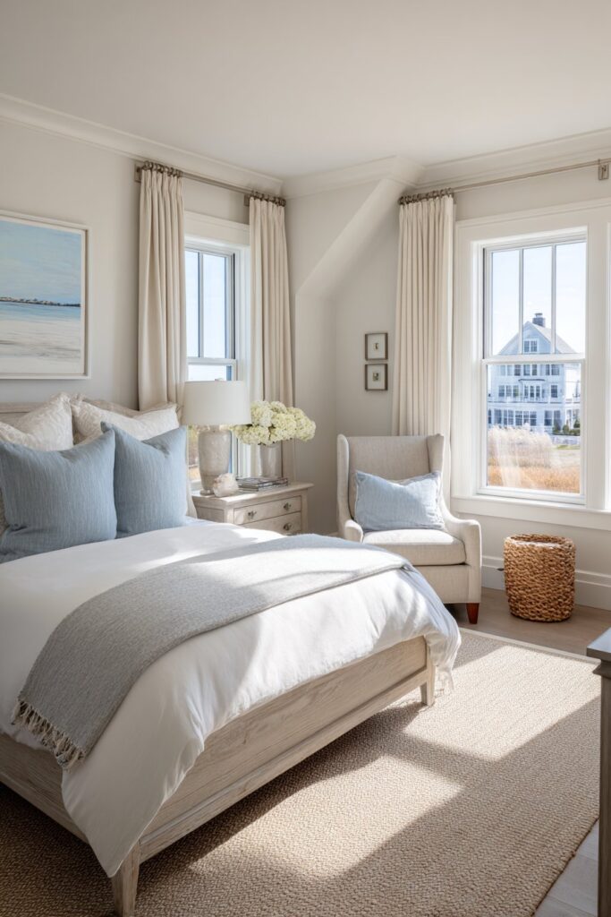 Coastal-Inspired Serene Master Retreat